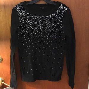 Black sparkle sweater